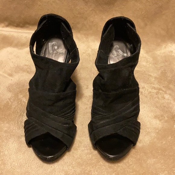 Black sandals size 6 - Picture 4 of 10